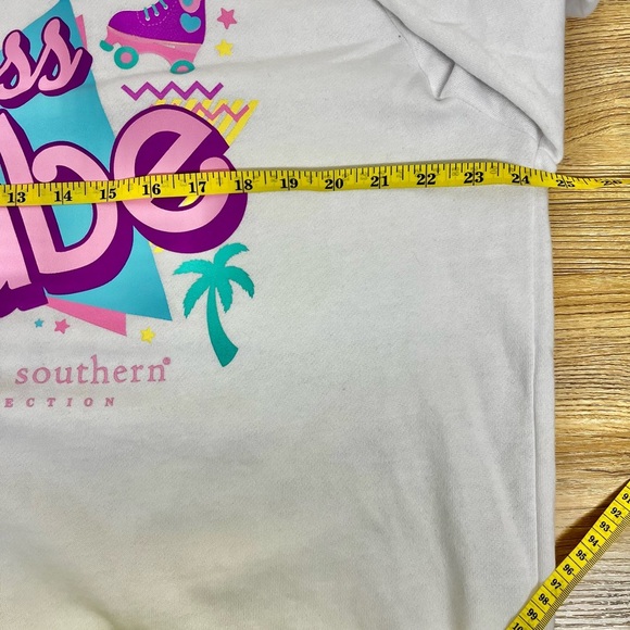 New Simply Southern Boss Babe Long Sleeve Sweatshirt XXL - Picture 4 of 7